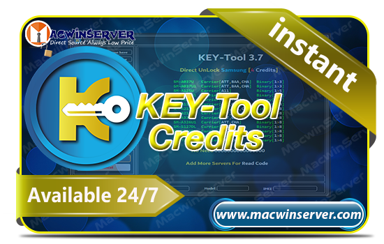 Key-Tool Samsung/LG/Coolpad/Motorola/ZTE/ONEPLUS Unlock Credits (Existing User)